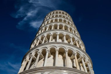 Pisa, İtalya, 26 Şubat 2017: Pisa Kulesi 