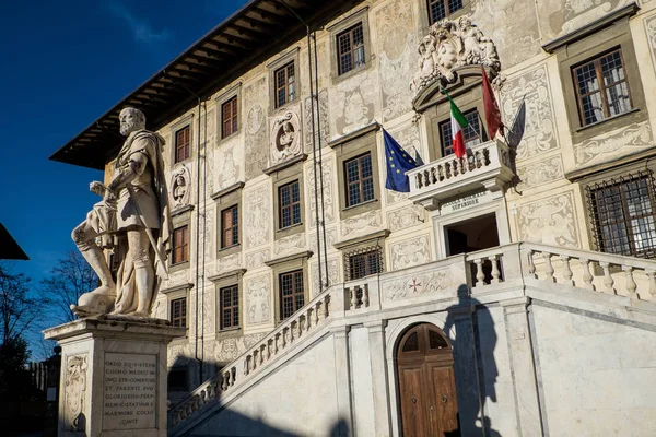 Pisa, Toscana, Itália - Praça dos Cavaleiros — Fotografia de Stock