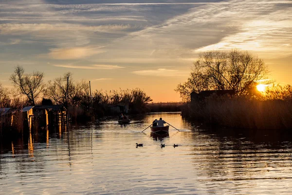 Massaciuccoli, Lucca, Toskana, İtalya - doğa rezerv Oasis LIPU — Stok fotoğraf