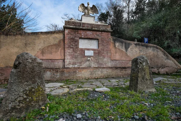 Bolgheri, Λιβόρνο, Τοσκάνη - πηγή αετός, ανακαινίστηκε πλήρως το 2009, ΙΤΑ — Φωτογραφία Αρχείου