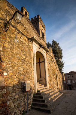 Castagneto Carducci, Livorno, İtalya - Gherardesca Kalesi 