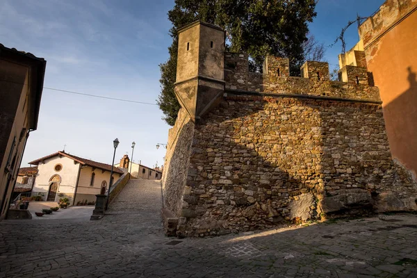 Castagneto Кардуччі, Ліворно, Італія - замок Gherardesca — стокове фото