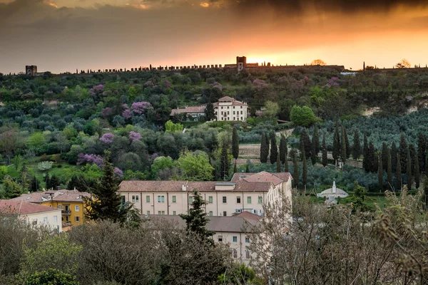 Verona, Włochy - gród Werona, Wenecja — Zdjęcie stockowe