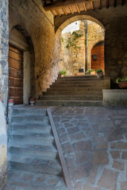 Guardistallo, Pisa, İtalya - tarihi Toskana hamlet