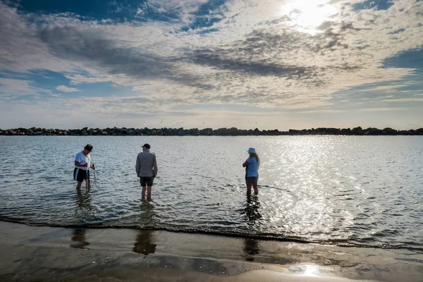 Marina Di Pisa, Itálie - Avril 24, 2017: Výhled na moře a — Stock fotografie