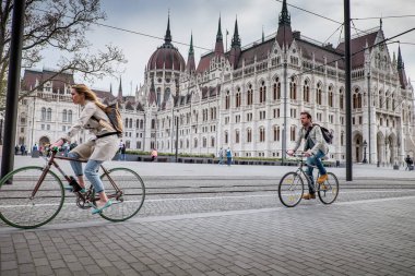 BUDAPEST, HUNGARY - AVRIL 15, 2016: Kossuth Square