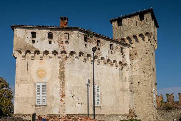 Lerma, Piemonte, Itália - O castelo — Fotografia de Stock