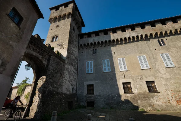 Lerma, Piemonte, Itália - O castelo — Fotografia de Stock