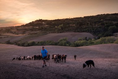 Casale Marittimo, Tuscany, İtalya, görüntülemek ile t ile alanlar