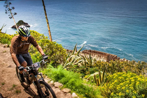 Sardinia between mountains and sea - Riding mountain bike, view