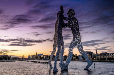 Berlin, Almanya - 20 Eylül 2015: Molekül erkekler de Berlin