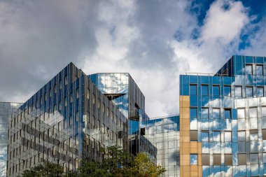 Berlin, Almanya - 21 Eylül 2015 - Spree Nehri iç 