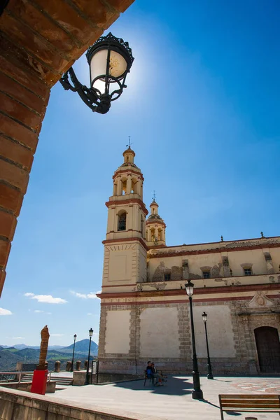 Olvera, Cadiz province, Andalusia, Spain - March 25, 2008: Parroquia de Nuestra Senora de la Encarnacion — Stock Photo, Image