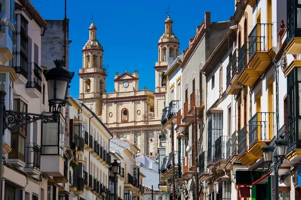 Olvera é uma vila na província de Cádiz, Andaluzia, Sul — Fotografia de Stock