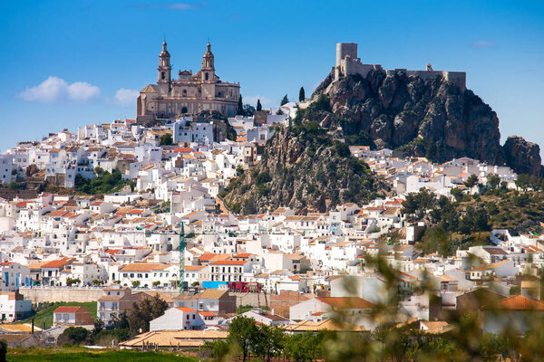 Olvera is a white village in Cadiz province, Andalucia, Southern