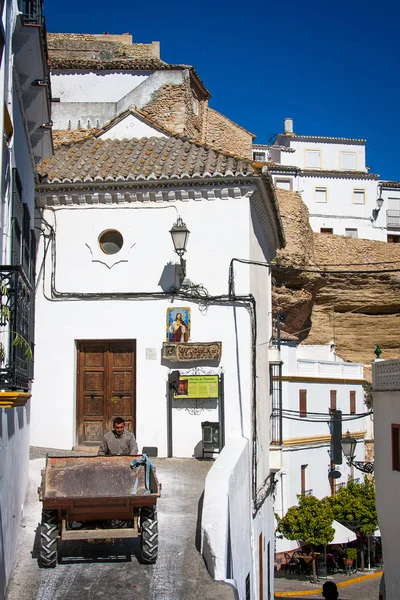 Setenil de las Bodegas, Cadiz province, Andalusia, Spain — Stock Photo, Image