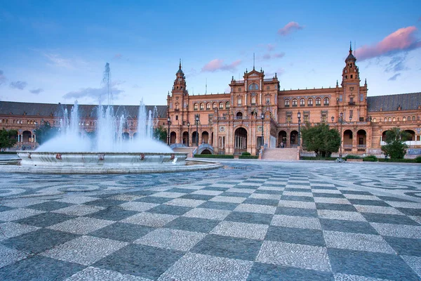 Sevilla, Andalucía, España - Plaza de España en Sevilla — Foto de Stock