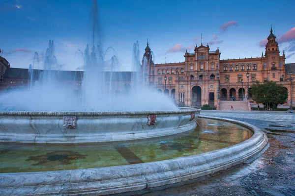 Sevilla, Andalucía, España - Plaza de España en Sevilla —  Fotos de Stock