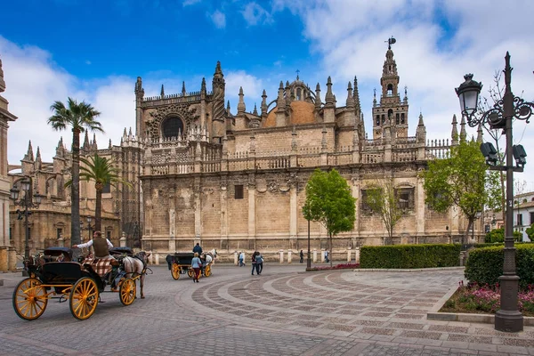 Seville, Endülüs, İspanya - dış Seville Katedrali