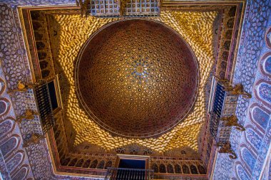 Seville, Endülüs, İspanya - detay sokak binada Meson del Moro Seville, Endülüs, İspanya olarak adlandırılan