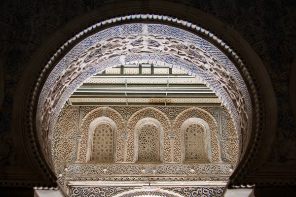 Sevilla, Andalucía, España - detalle del Real Alcázar de Sevilla — Foto de Stock