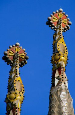 Barcelona, Katalonya, İspanya - Expiatory Tapınağı Kutsal Aile, Sagrada Familia