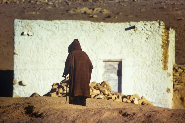 Matmata, Туніс - троглодити житлових приміщень в село берберські — стокове фото