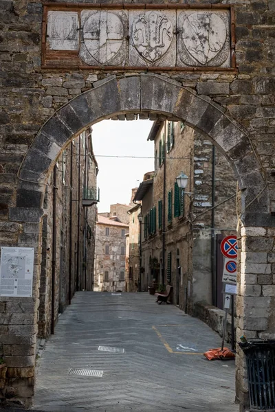 Campiglia Marittima, Província de Livorno, Toscana, Itália — Fotografia de Stock