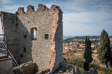 Campiglia Marittima, Livorno eyaletinin, Toskana, İtalya