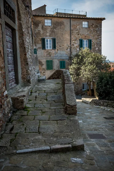 Campiglia Marittima, επαρχία του Λιβόρνο, Τοσκάνη, Ιταλία — Φωτογραφία Αρχείου