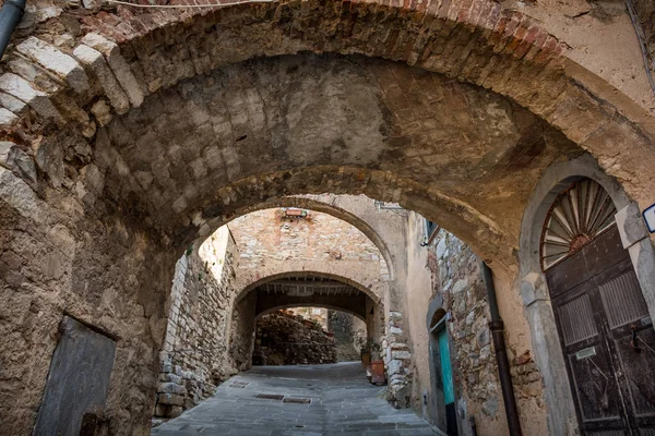 Campiglia Marittima, επαρχία του Λιβόρνο, Τοσκάνη, Ιταλία — Φωτογραφία Αρχείου