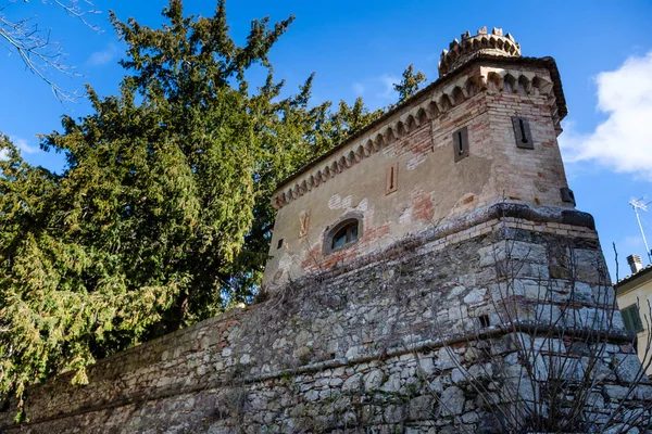 Montecatini Val di Cecina, Toscana, Itália — Fotografia de Stock