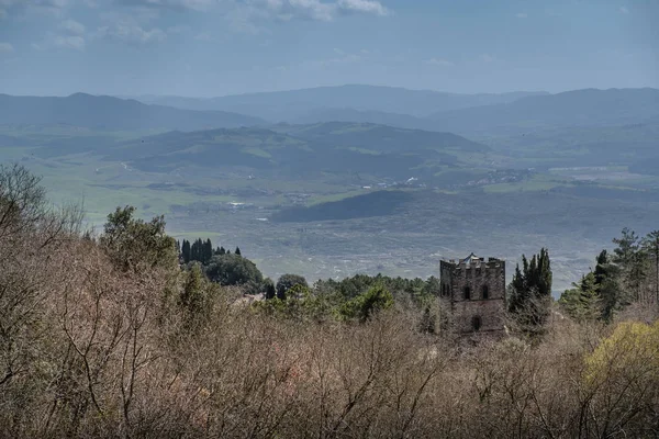 Montecatini val di cecina, toskana, italien — Stockfoto