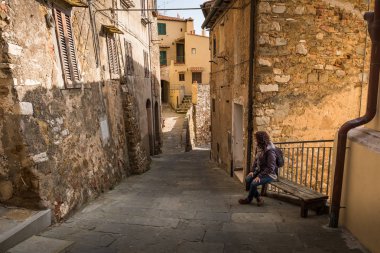 Campiglia Marittima, Livorno eyaletinin, Toskana, İtalya
