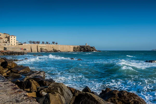 Piombino, Toskana, İtalya - liman — Stok fotoğraf