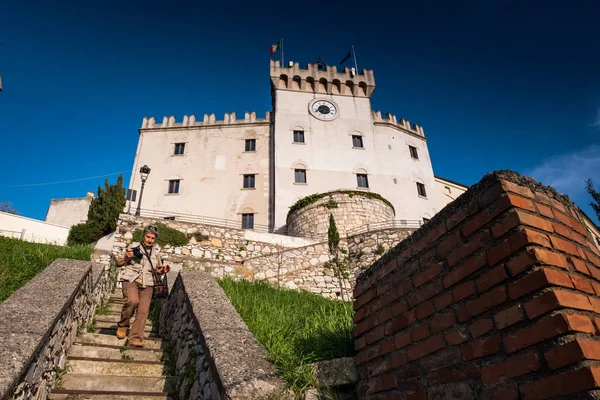 Rosignano Marittimo, Τοσκάνη, Λιβόρνο - το κάστρο — Φωτογραφία Αρχείου