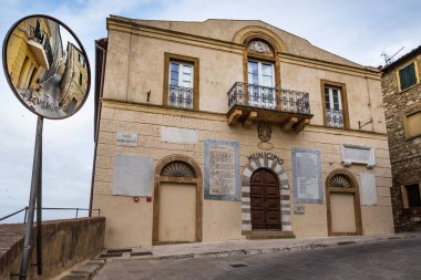 Bibbona Val di Cecina, Livorno, Toskana, İtalya - eski koltuk için
