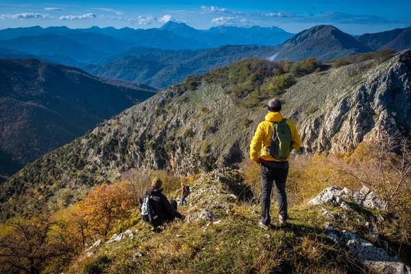 Trekking de Pontito à Penna di Lucchio, Lucques - Toscane — Photo