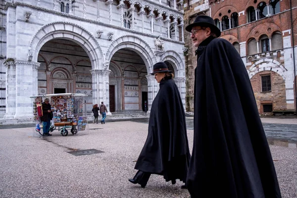 Lucca, Toskánsko - Itálie — Stock fotografie