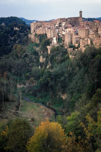 Pitigliano, Grosseto - Τοσκάνη, Ιταλία — Φωτογραφία Αρχείου