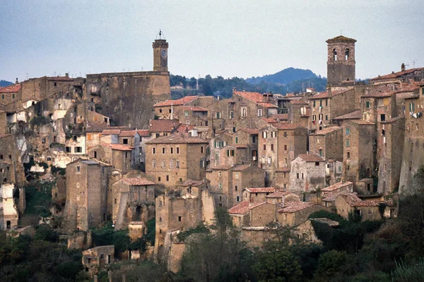 Pitigliano, Grosseto - Toskáň, Itálie — Stock fotografie