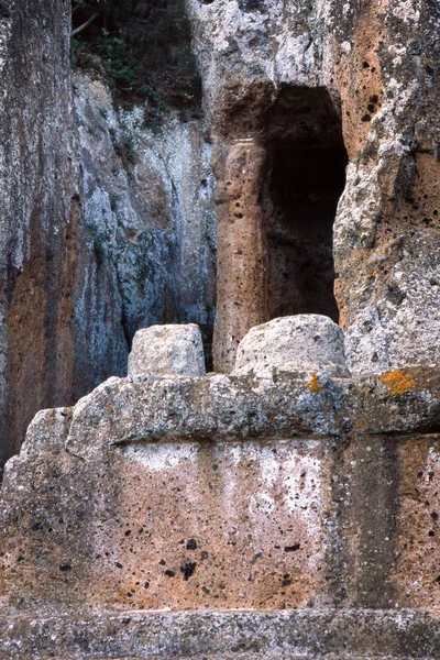 Sovana, Grosseto - Toscane, Italië — Stockfoto