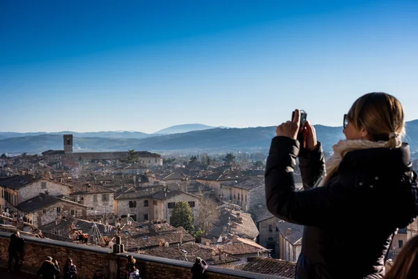 Gubbio, Perugia - Umbria, italy — 스톡 사진