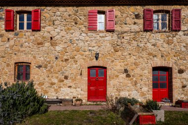 Castellina Marittima yürüyüşü - Pisa, Toskana, İtalya