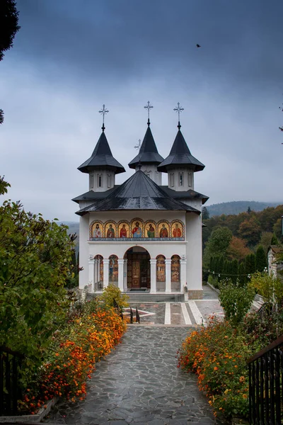 Monastères Orthodoxes Bucovine Construits Aux Xive Xve Siècles Pour Affirmer — Photo