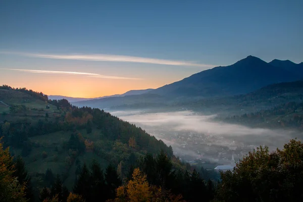 Maramures Région Isolée Des Carpates Roumanie Est Nature Pour Marquer — Photo