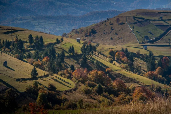 Maramures Région Isolée Des Carpates Roumanie Est Nature Pour Marquer — Photo