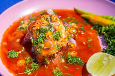 Konserve balık salatası, Tayland gıda.