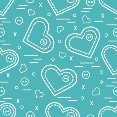 Sevimli vektör çizim: Sevgililer günü ile takvim