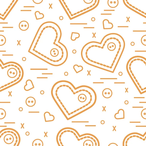 Şirin seamless modeli ile iğne durumlarda ve düğme. CA tebrik